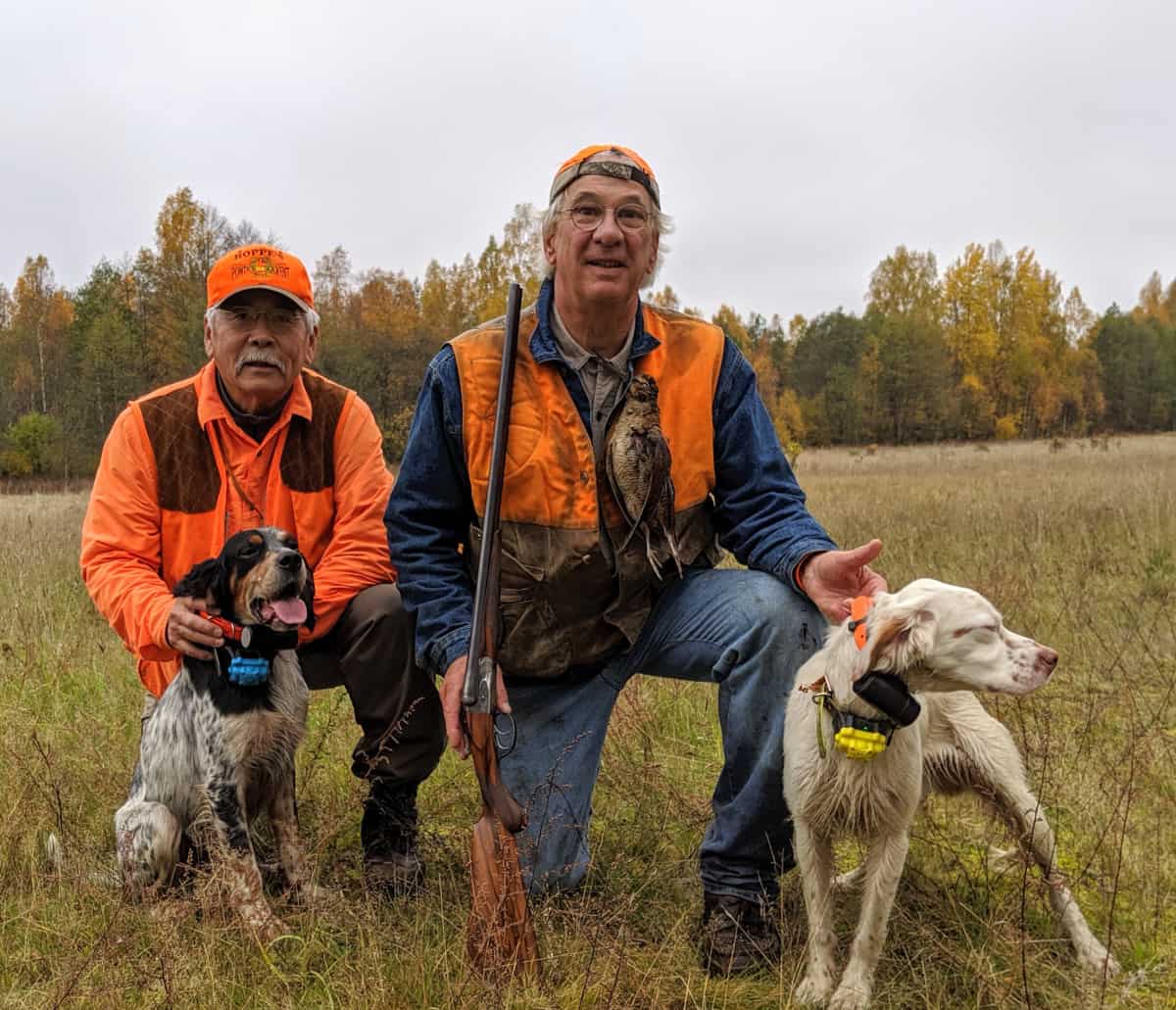 Équipe de chasse en Estonie